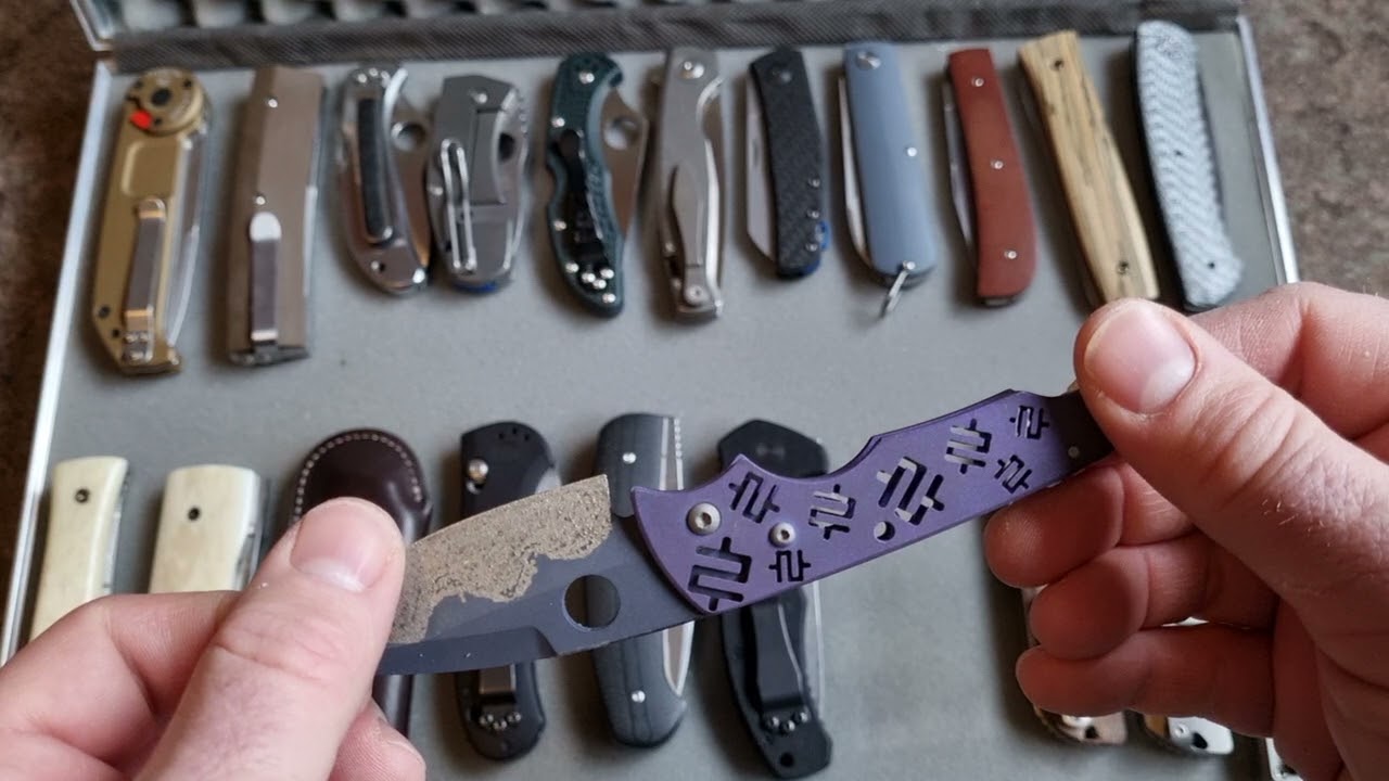 Messersammlung. Update Januar 2022. Klappmesser.