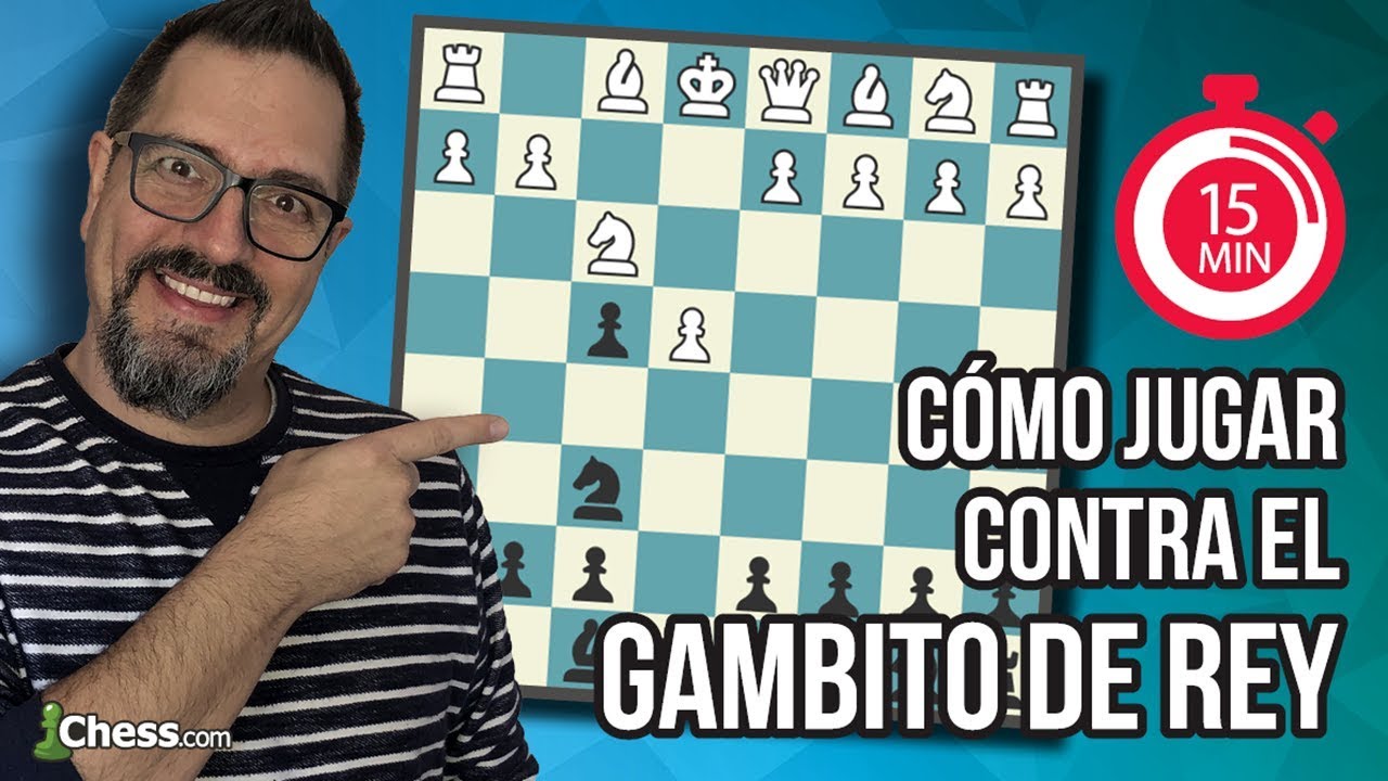 Cómo jugar contra el Gambito de Rey | Aperturas de ajedrez en 15 min