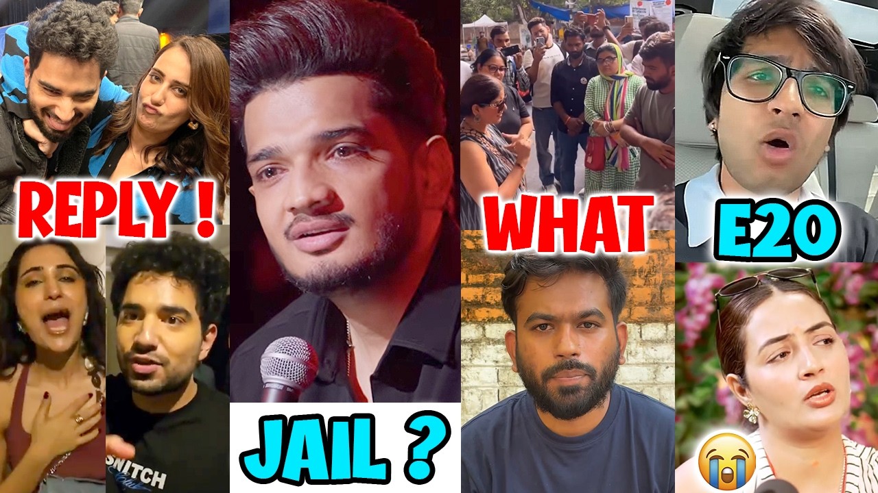 Kusha Reacts to Her Viral Video with Samay Raina❗MUNAWAR FARUQUI, SOURAV JOSHI, ABHIJIT DIPKE CJP