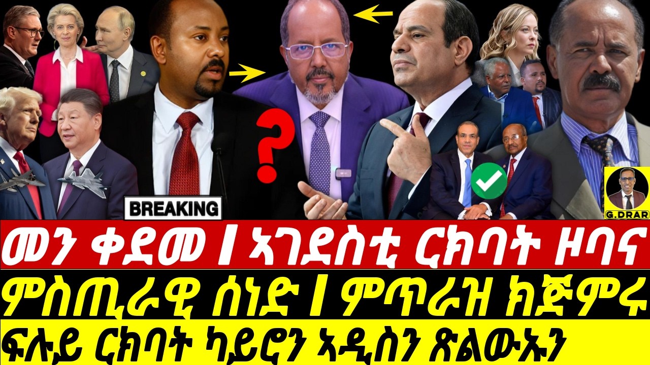 Jan-11 ፍሉይ ርክባት ኣዲስን ካይሮን ጽልውኡን I ምስጢራዊ ሰነድ I HOA Diplomatic Moves I Geopolitics | USA vs China