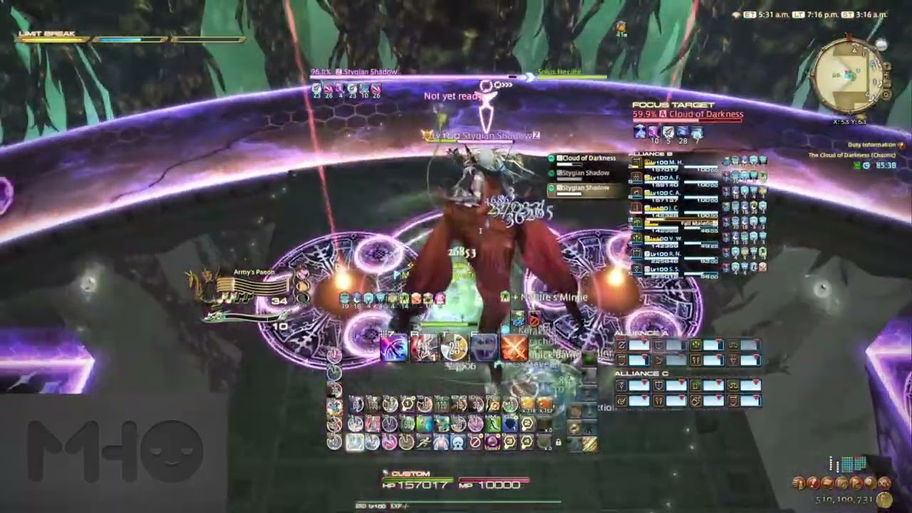 FFXIV - Cloud of Darkness CHAOTIC Raid Guide (RU)