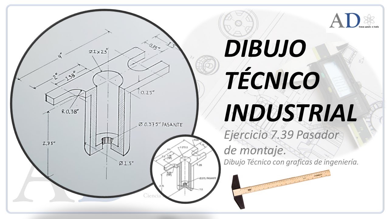 DIBUJO TÉCNICO INDUSTRIAL | ELIPSES ISOMÉTRICAS