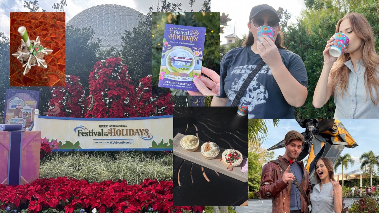 Праздничный поход с @wrightdownmainstreet | Фестиваль праздников | Epcot