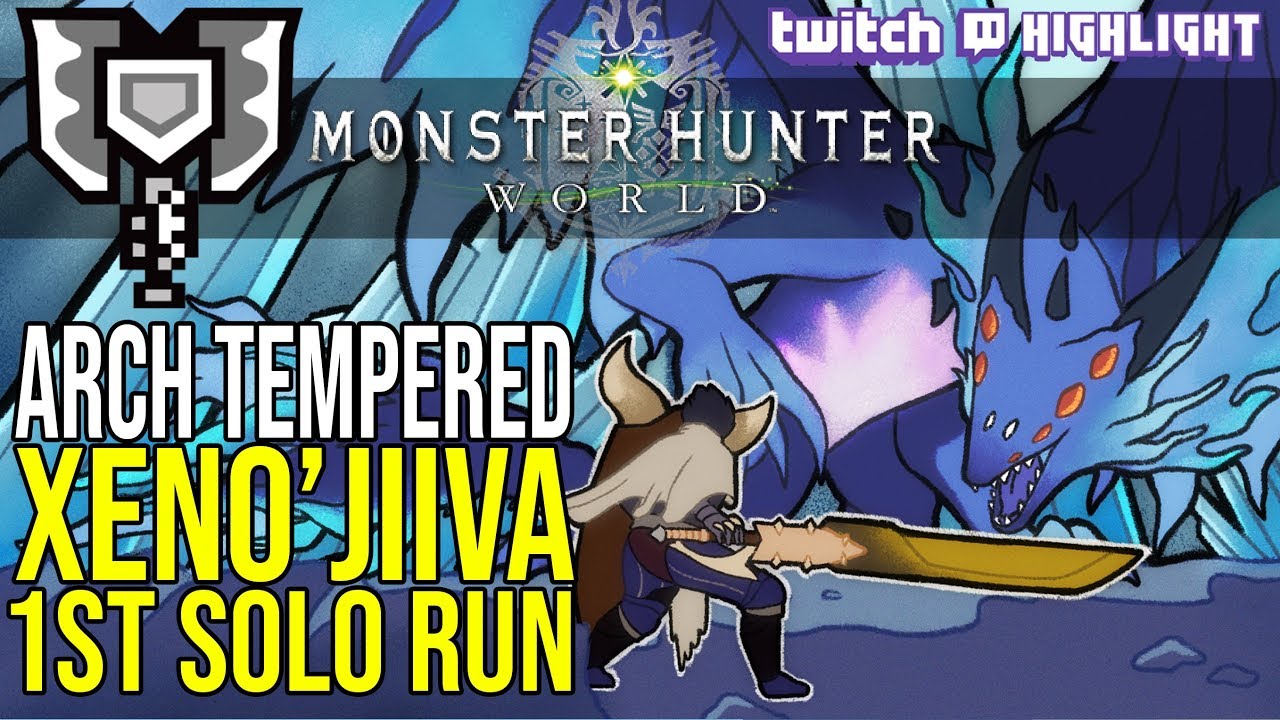 ARCH TEMPERED XENO'JIIVA SOLO CHARGE BLADE - First-Ever Attempt [Monster Hunter World]