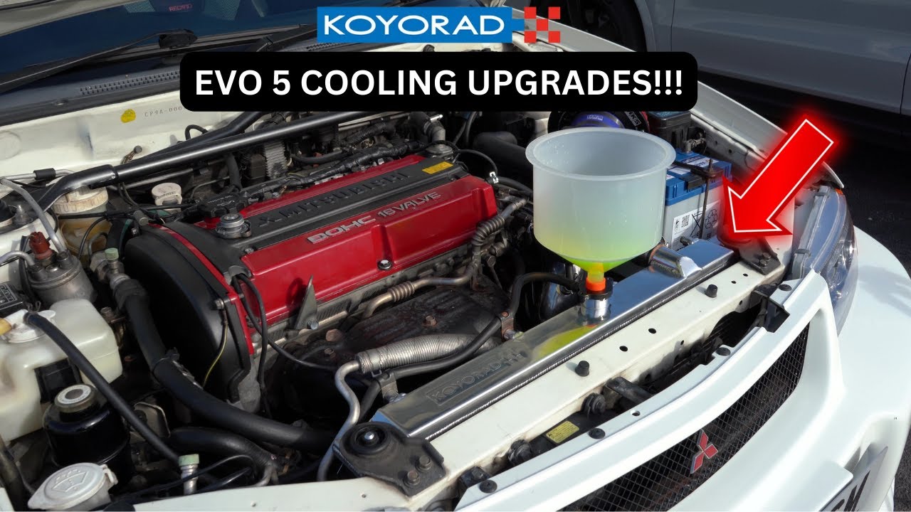 Mitsubishi EVO 5 KOYORAD Install
