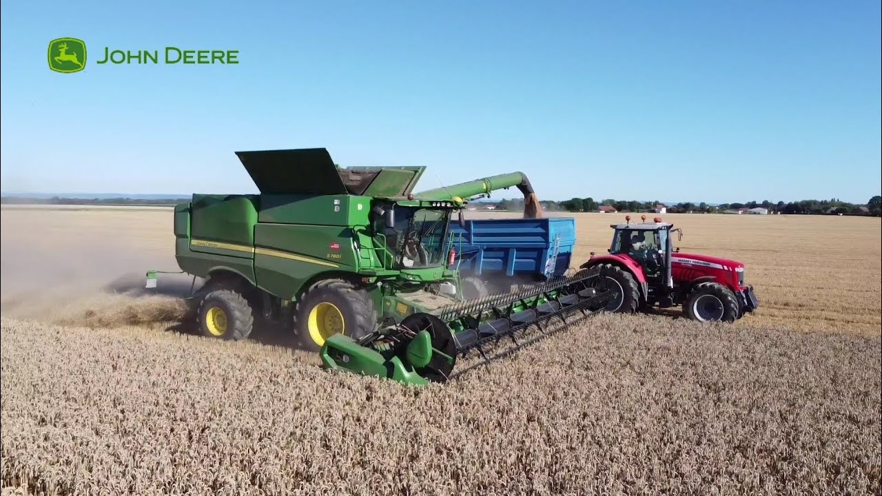 Moisson 2022 avec une magnifique John Deere s780i 🇺🇸🇺🇸