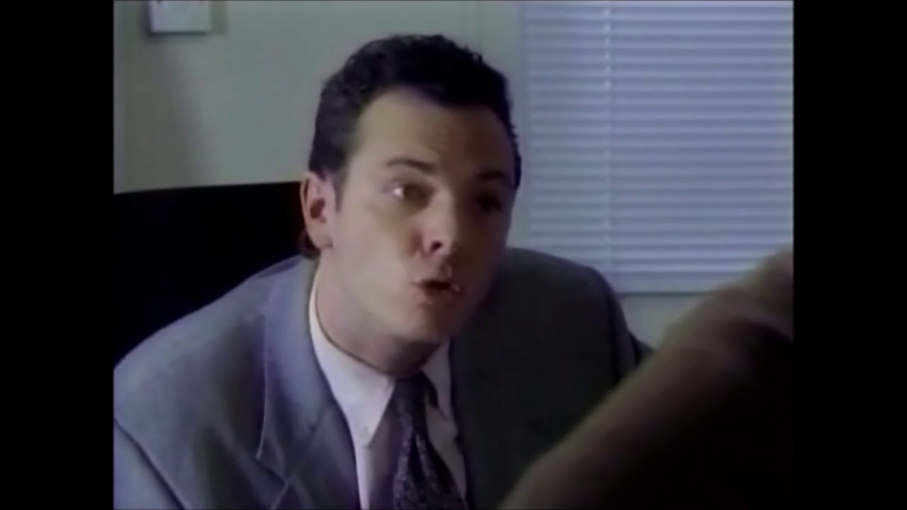 EastEnders - David argues with Frank & Ricky about the car lot (5th February 1996)