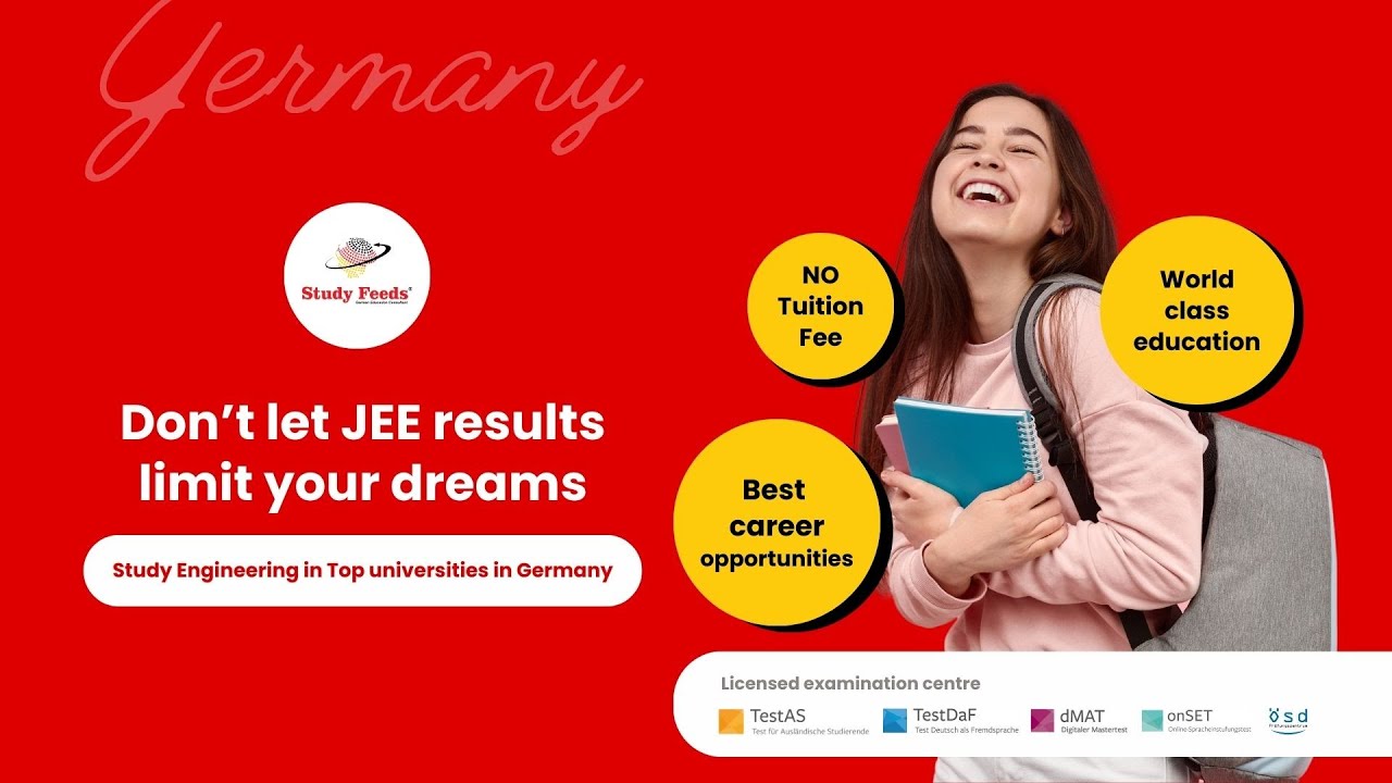 Study Engineering in Germany | Zero Tuition Fee | JEE not required