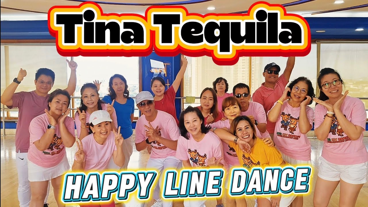 Tina Tequila-Line Dance| Ivonne Verhagen (NL)-January 2026| Absolute Beginner| Happy Line Dance|