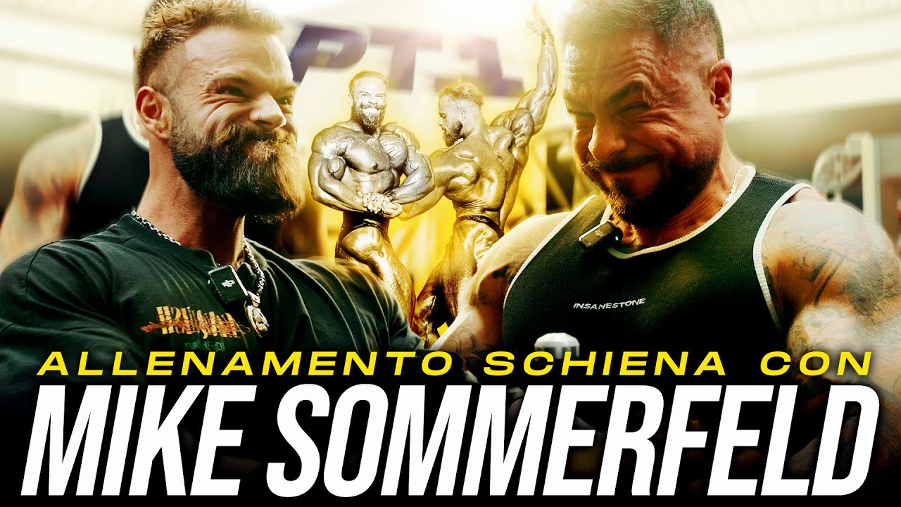 BACK WORKOUT WITH MIKE SOMMERFELD (TOP 2 MR OLYMPIA CLASSIC)