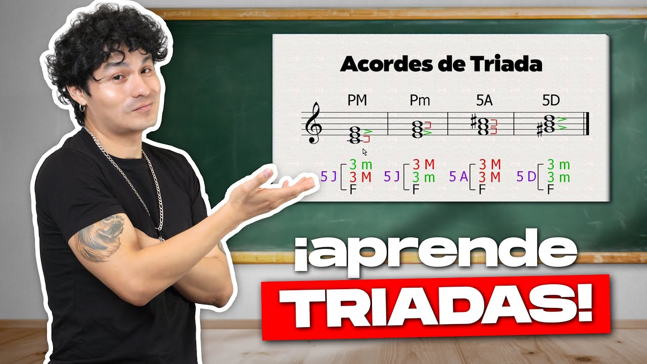 TRIADAS musicales ¿QUÉ SON? - Clase Teórica