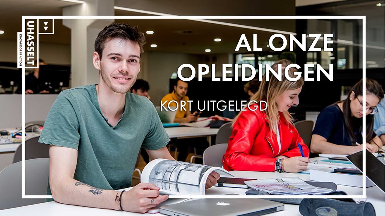 Wat kan je aan UHasselt studeren? | Get to Know Us