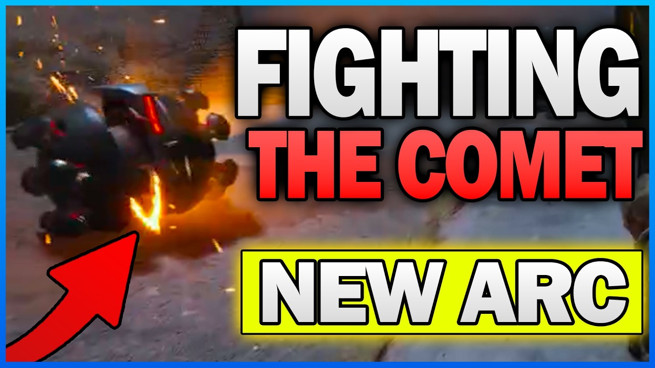 Fighting the new ARC Enemy Comet in ARC Raiders Update