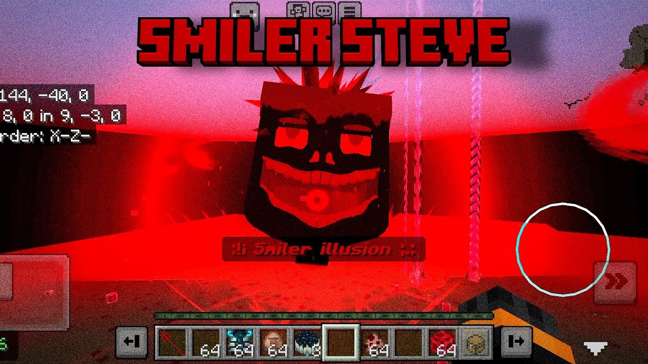 Smiler Steve -The Smiler Entity Add-on [MCPE-MCBE] Steve Variant Add-on for Minecraft,EFMC,Ep2🦊!!! 