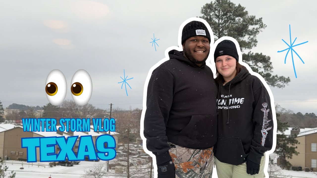 Texas Winter Storm Vlog❄️☕️