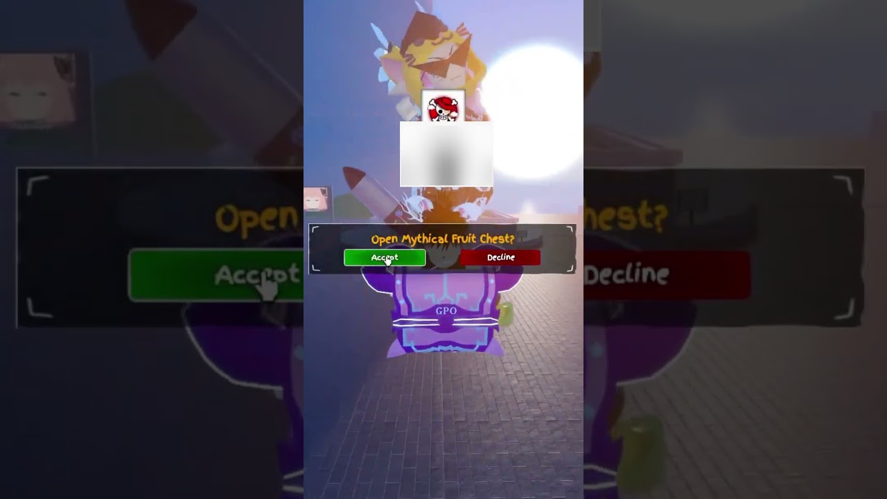 Como pegar mythical chest facil no gpo