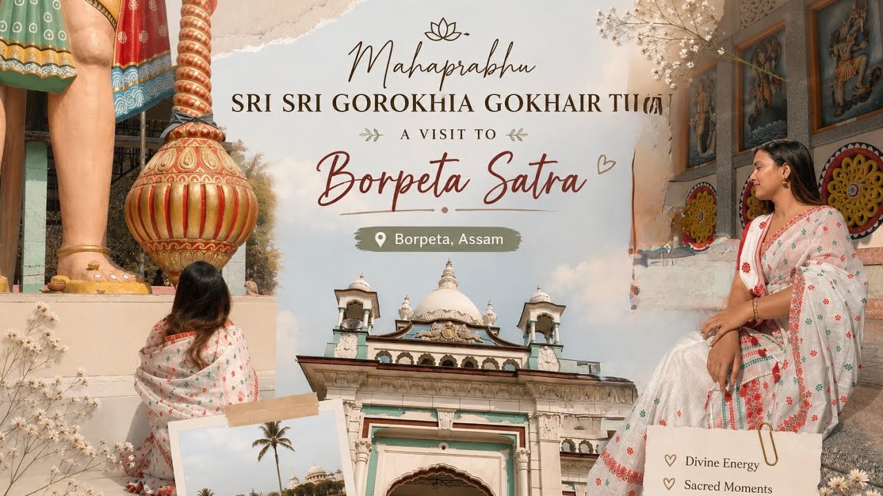Simple moments, Sweet memories | Sri Sri Gorokhia Gokhair Than | Barpeta Satra | Travel Vlog | 