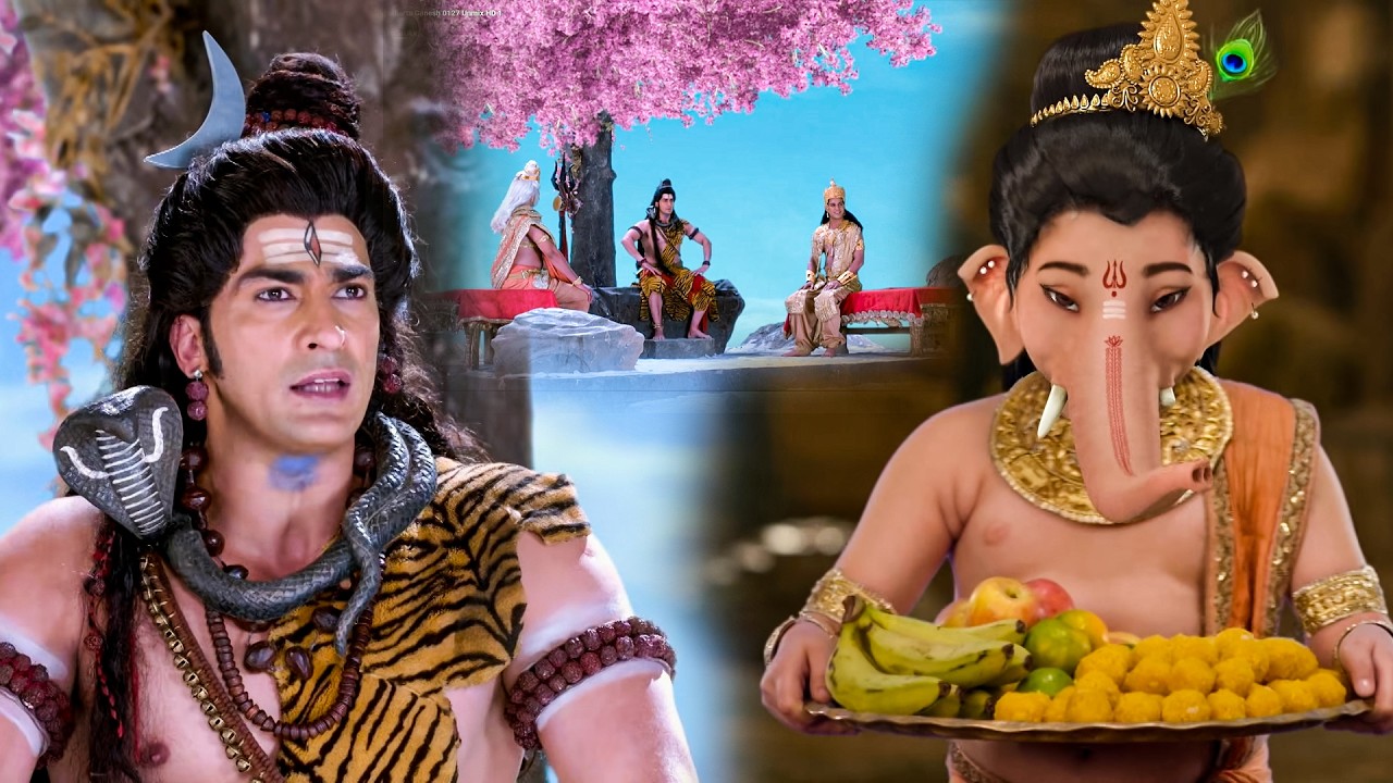 देखिये शगुन के थाल में रखे फल को गणेश जी क्यों नहीं खाये | Vignaharta Ganesh - Ep 127