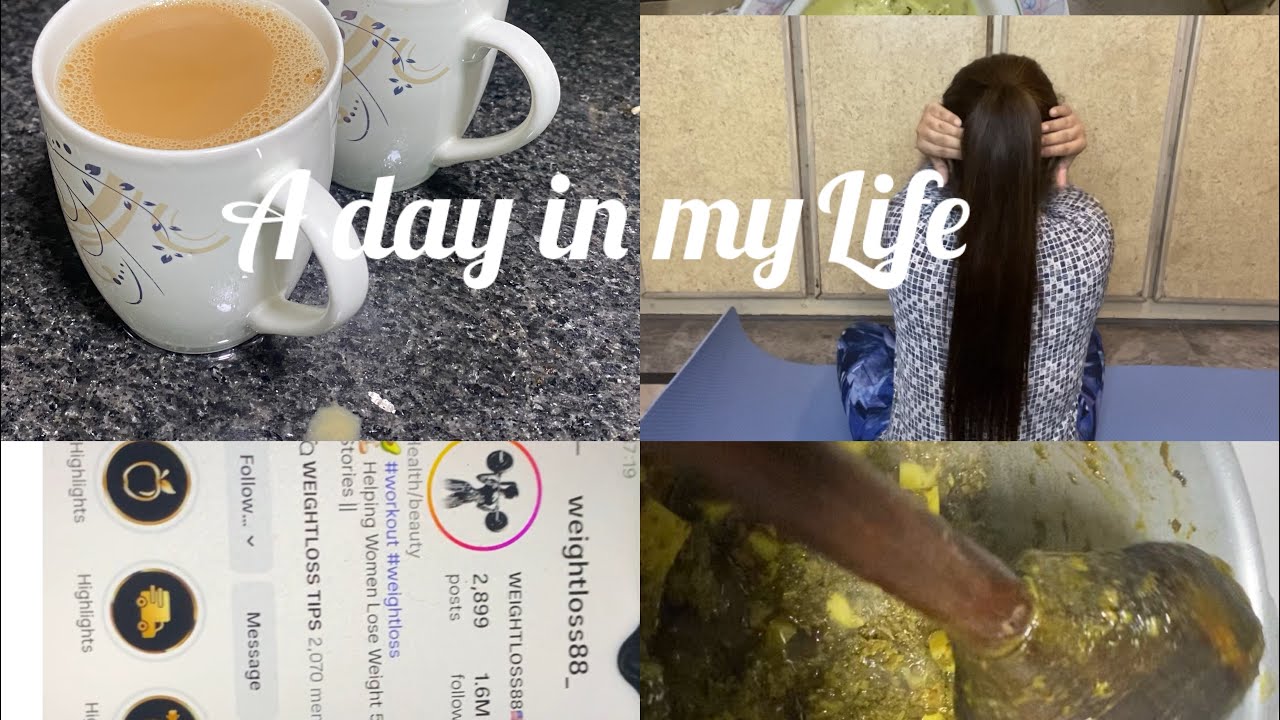A Random Day In My Life || Ghar Pay Kia Workout 🏋️ 