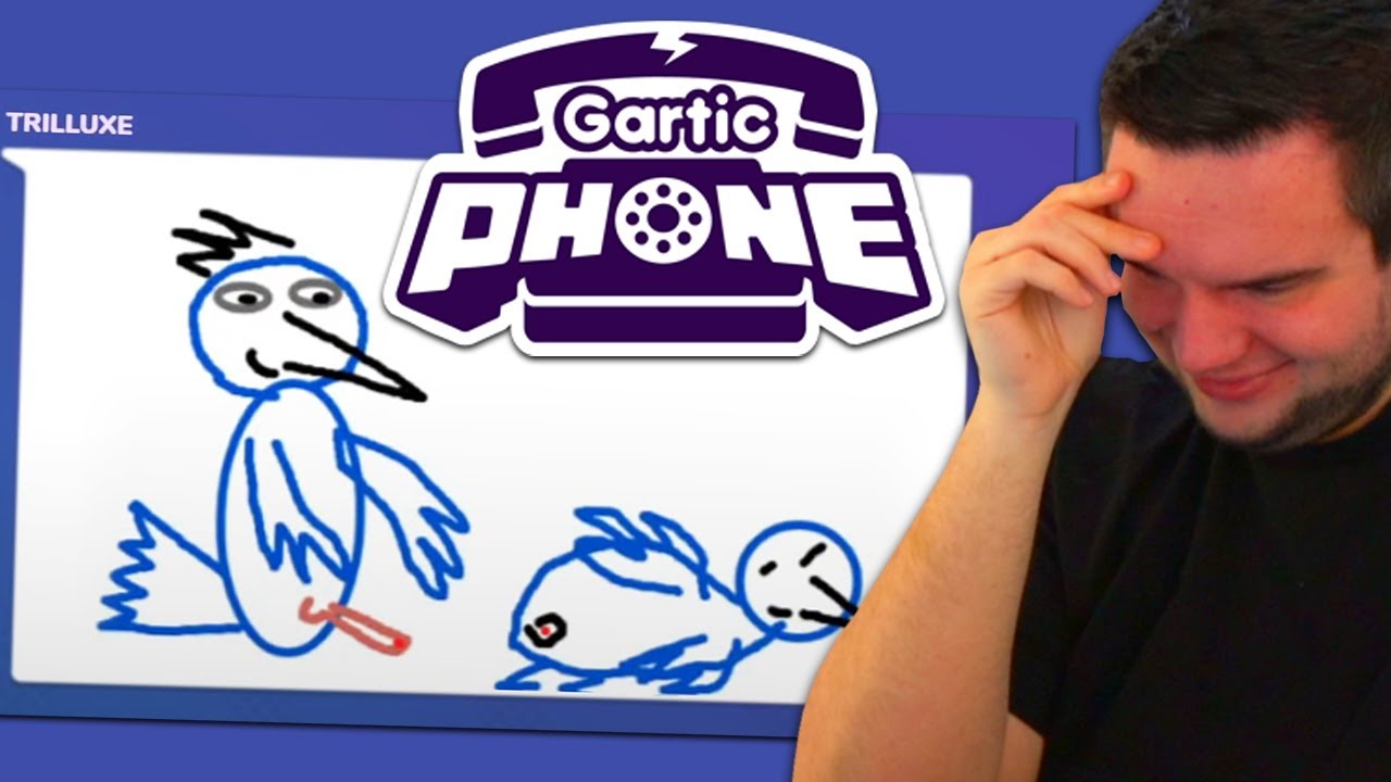 DER SCHWERE SCHWAN PFLANZT SICH FORT! 😄 GARTIC PHONE | TrilluXe