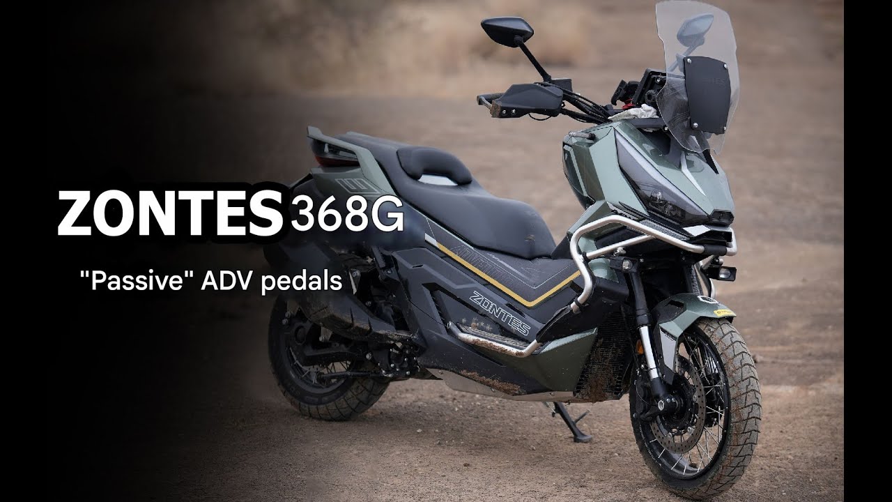 Zontes 368G Offroad .. I'm hiding from the election !!