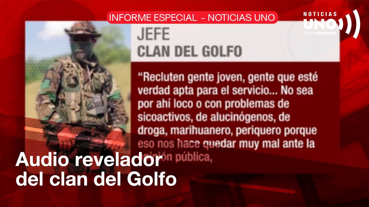 Archivos con grabaciones de audios de miembros del CL4N del G0LF0 muestran su forma de operar