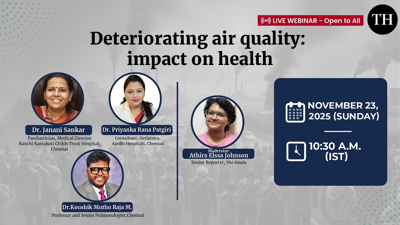 Deteriorating air quality: impact on health