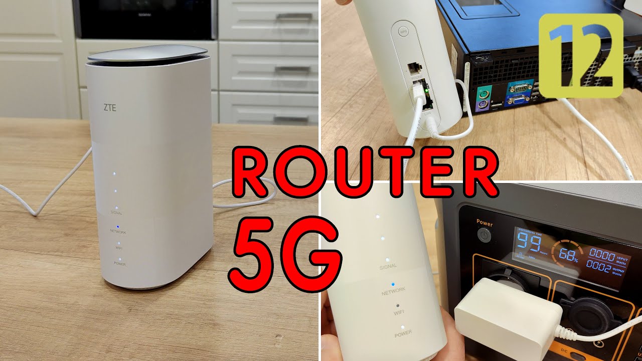 Mocny router ZTE MC888 5G. Pierwsze uruchomienie.