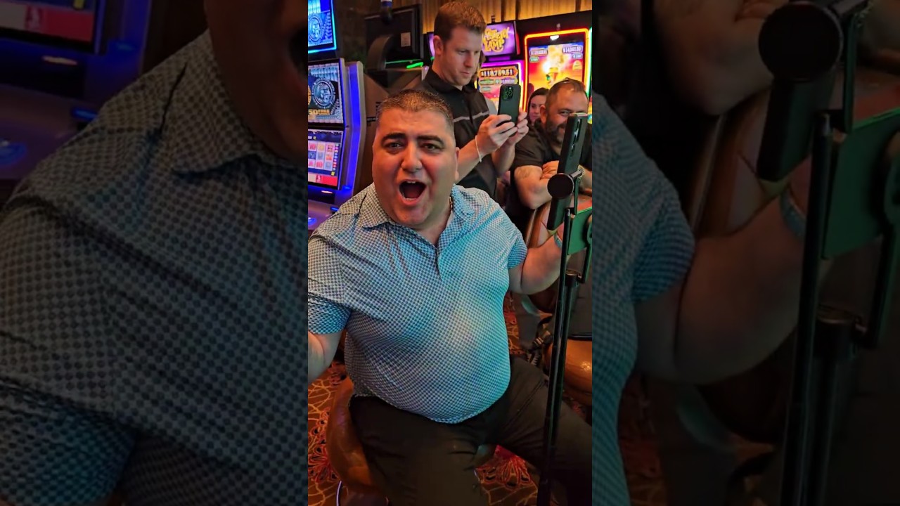 OMG! I HIT AN INSANE JACKPOT AT THE CASINO #Shorts #Vegas #Jackpot