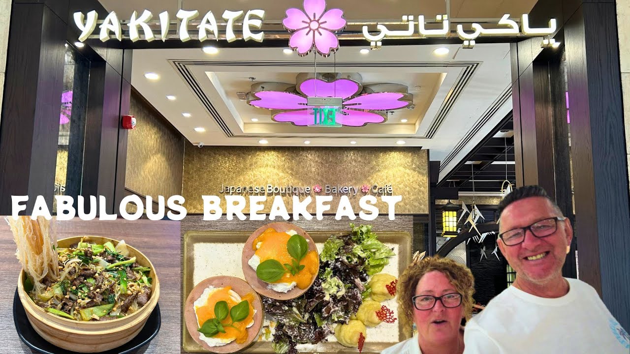 Fabulous Breakfast at Japanese Restaurant YAKITATE in Dubai