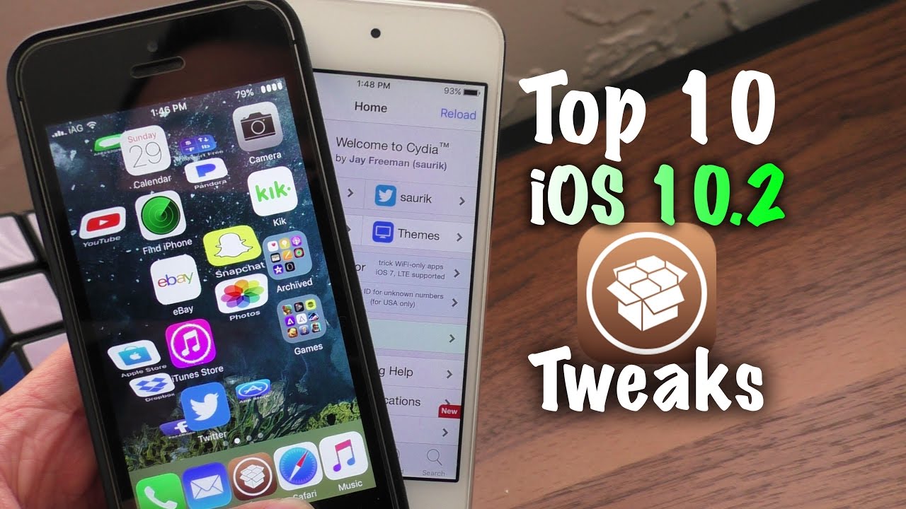 Top 10 Free Cydia Tweaks after iOS 10.2 Jailbreak
