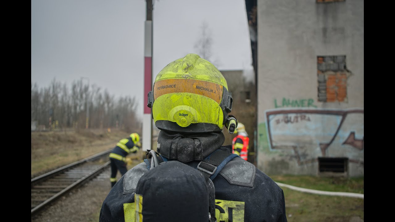 Taktické cvičení JSDH Ostrava 2023
