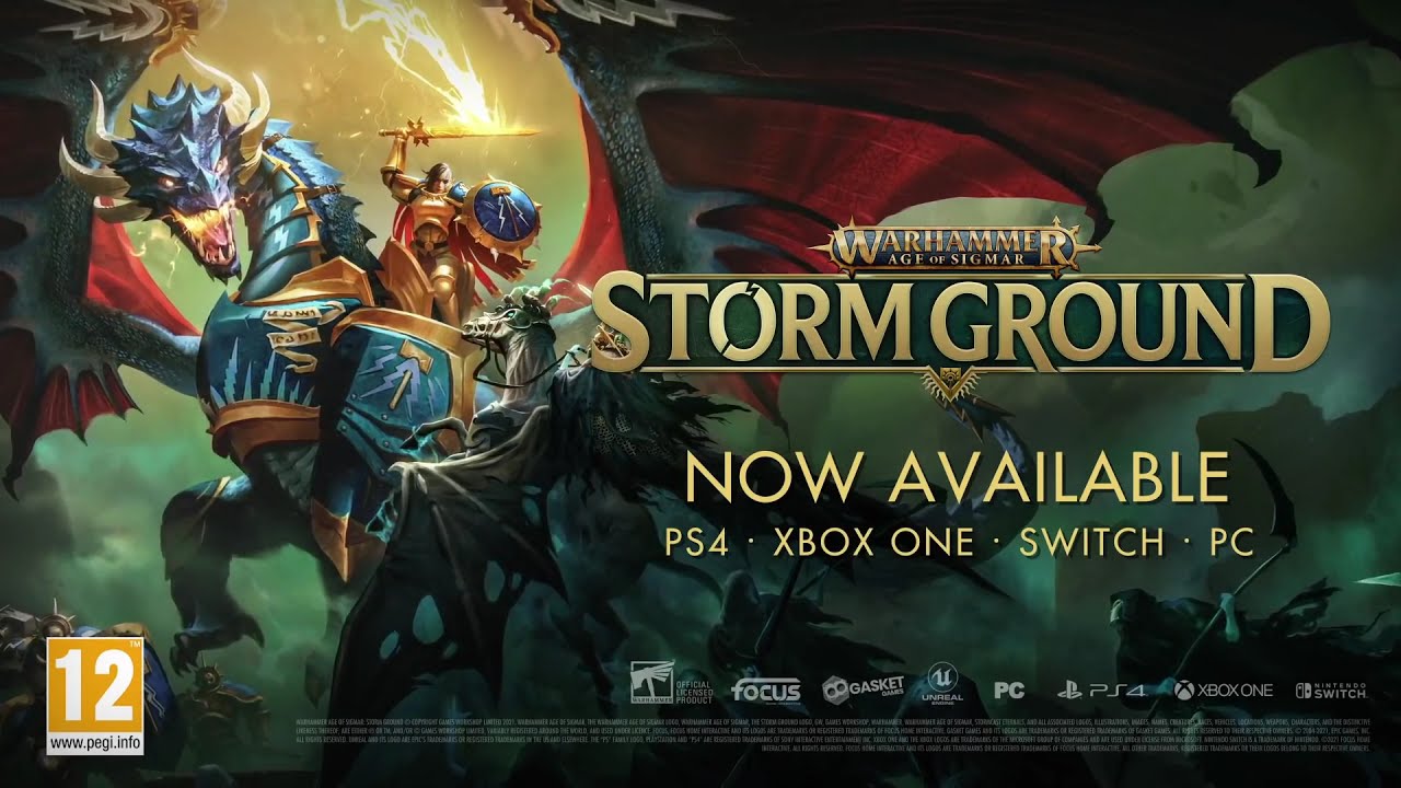 Warhammer - Age of Sigmar: Storm Ground - Launch Trailer - PS4 - Xbox One - Switch - PC