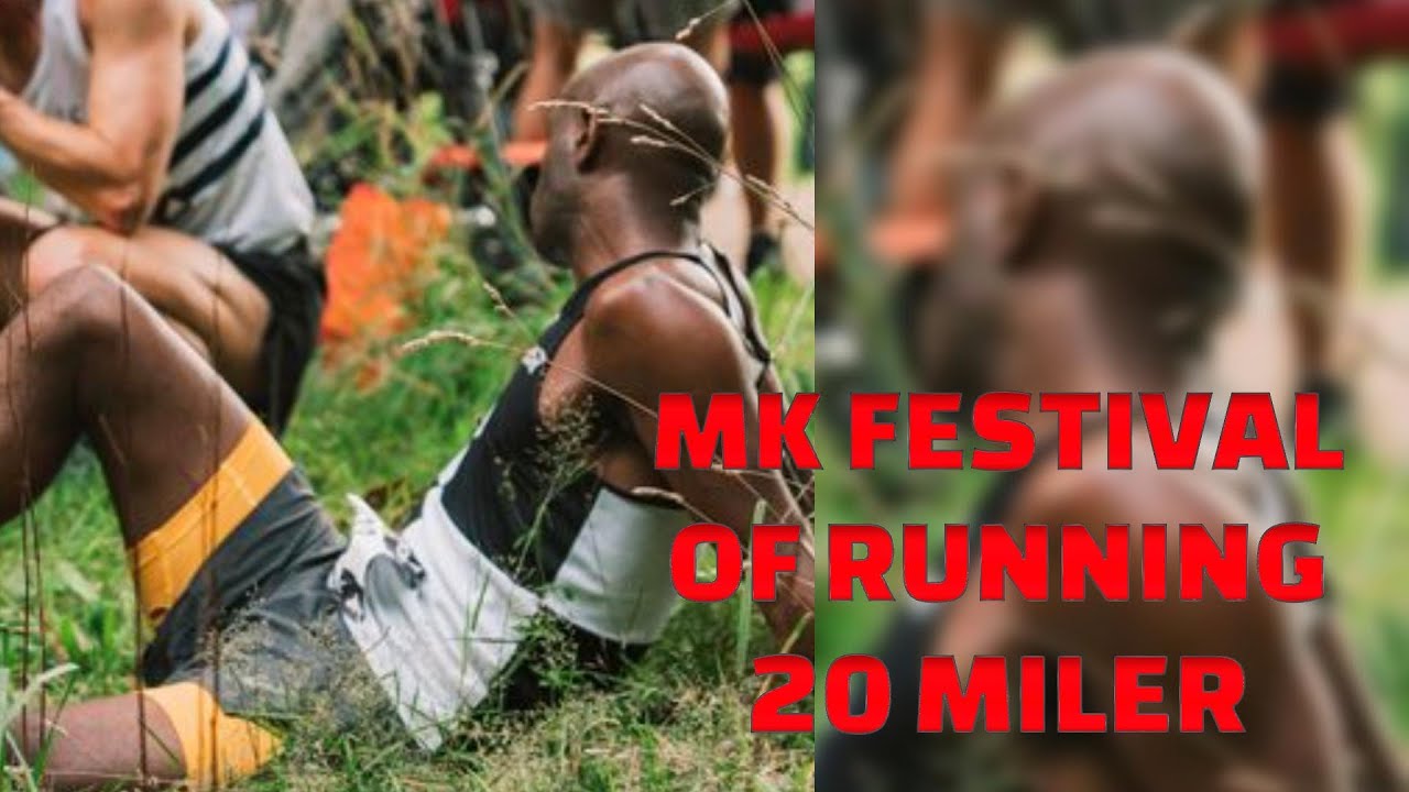 MK FESTIVAL OF RUNNING. FULL 20 MILE RACE. WITH A GOPRO