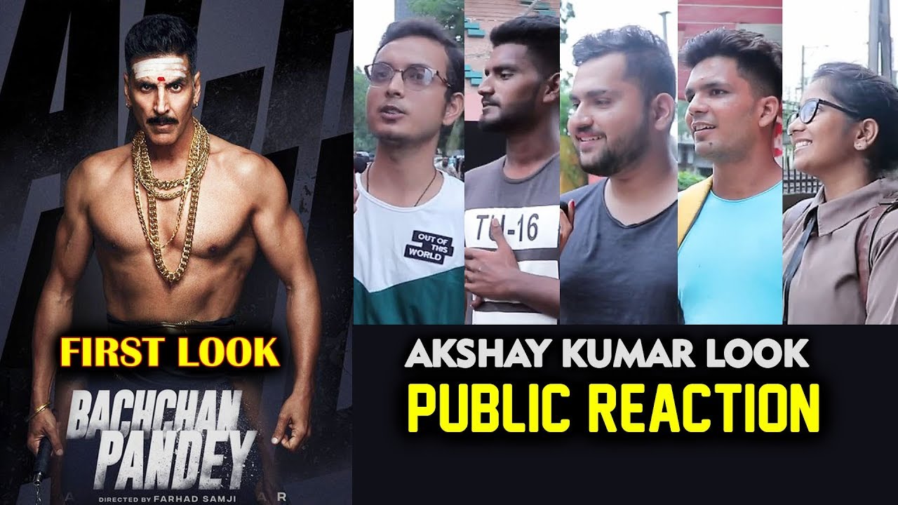Bachchan Pandey First Look | PUBLIC REACTION | Akshay Kumar New Look | Christmas 2020