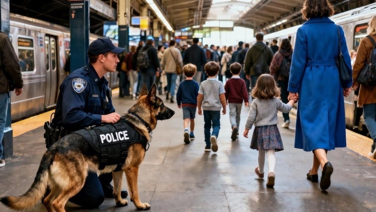 „Mädchen gibt geheimen Polizeihund-Signal – Das, was danach passierte, schockierte alle!“