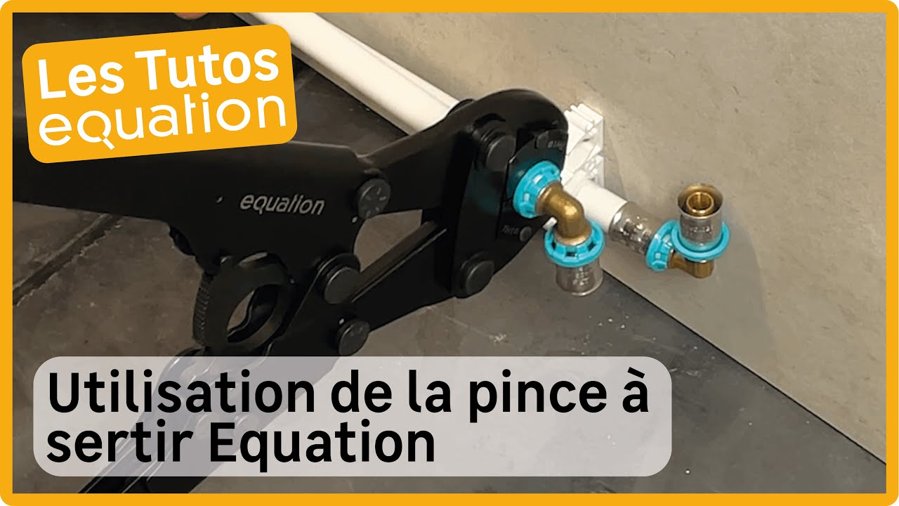 🛠Tuto : Comment utiliser la pince &agrave; sertir multicouche EQUATION ?