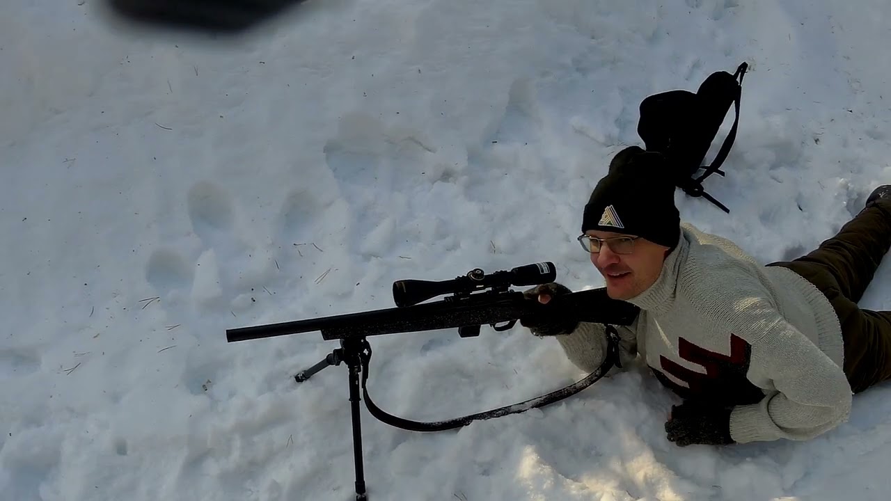Карабин Bergara BMR Carbon 22LR  Пристрелка оптики