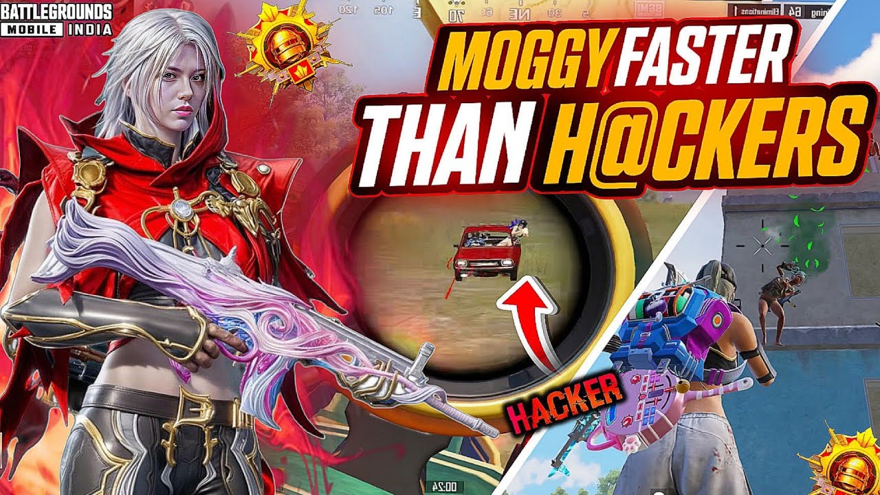 Moggy Playing Faster Than H@cker 🤯 | Intense Solo VS Squad Clutches 🔥 | BGMI 