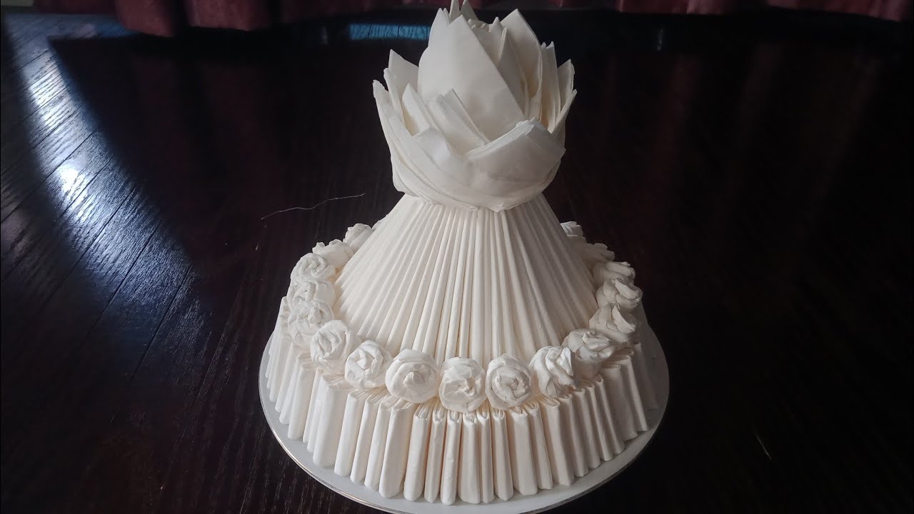 Seni melipat tisu ||  Tissue decoration