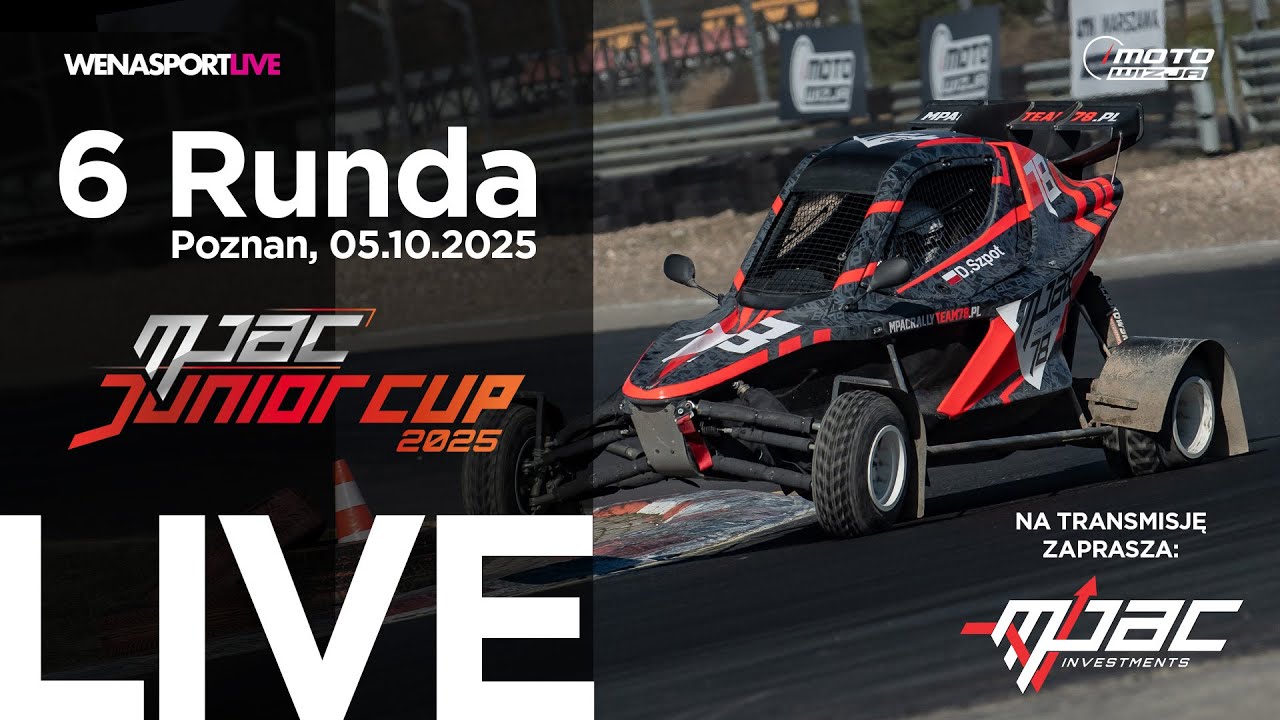 NA ŻYWO / 6 Runda CrossCar MPAC Junior Cup / LIVE STREAM