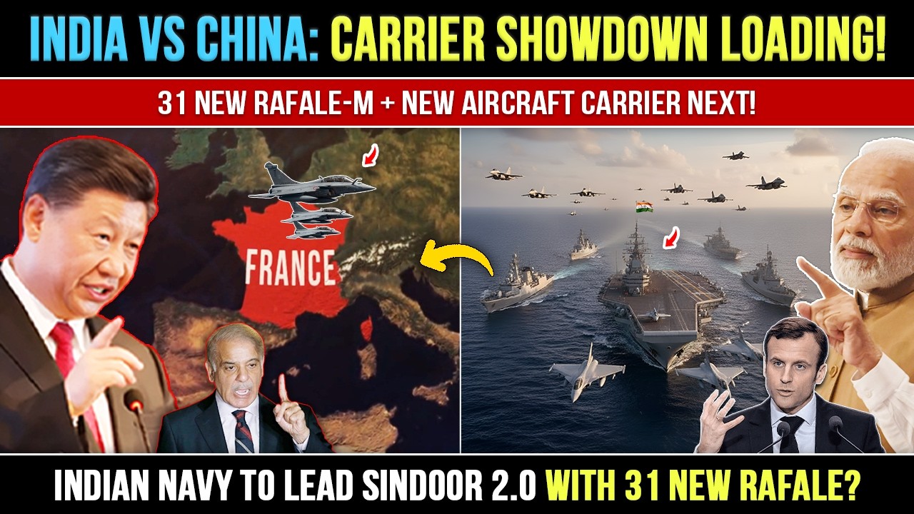 India's Navy Gets Serious | Operation Sindoor 2.0 at Sea | Rafale India | Indian Defence Update