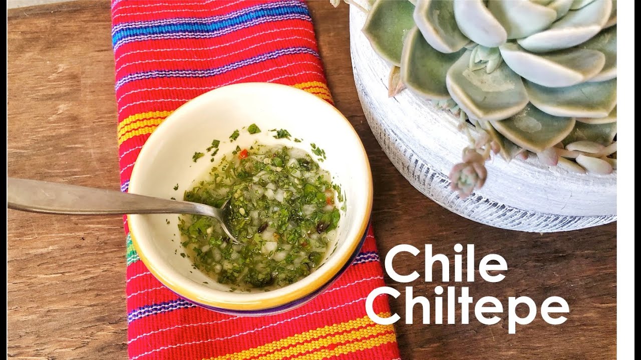 Chile Chiltepe Guatemalteco || Receta Súper Facil