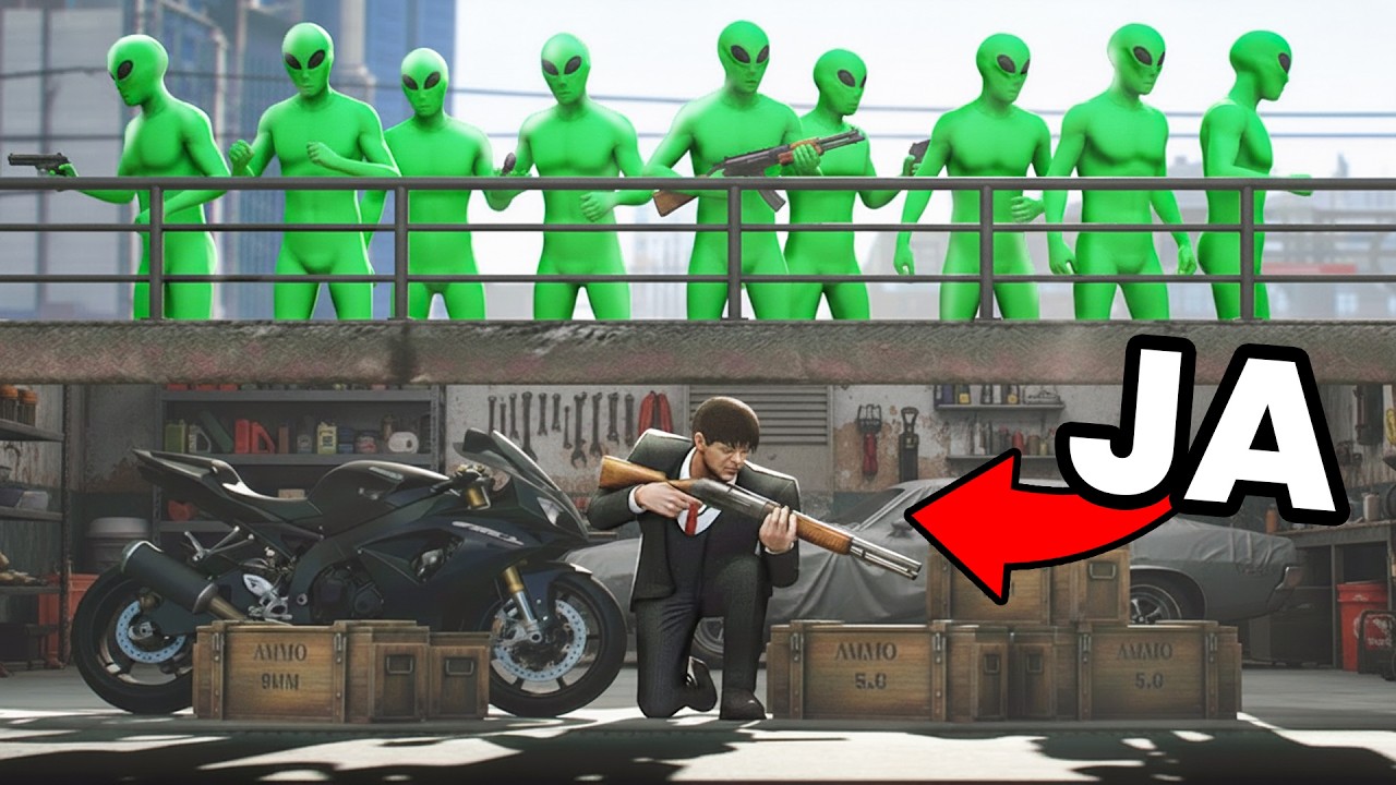 PRO vs 10 ŁOWCÓW w GTA V!