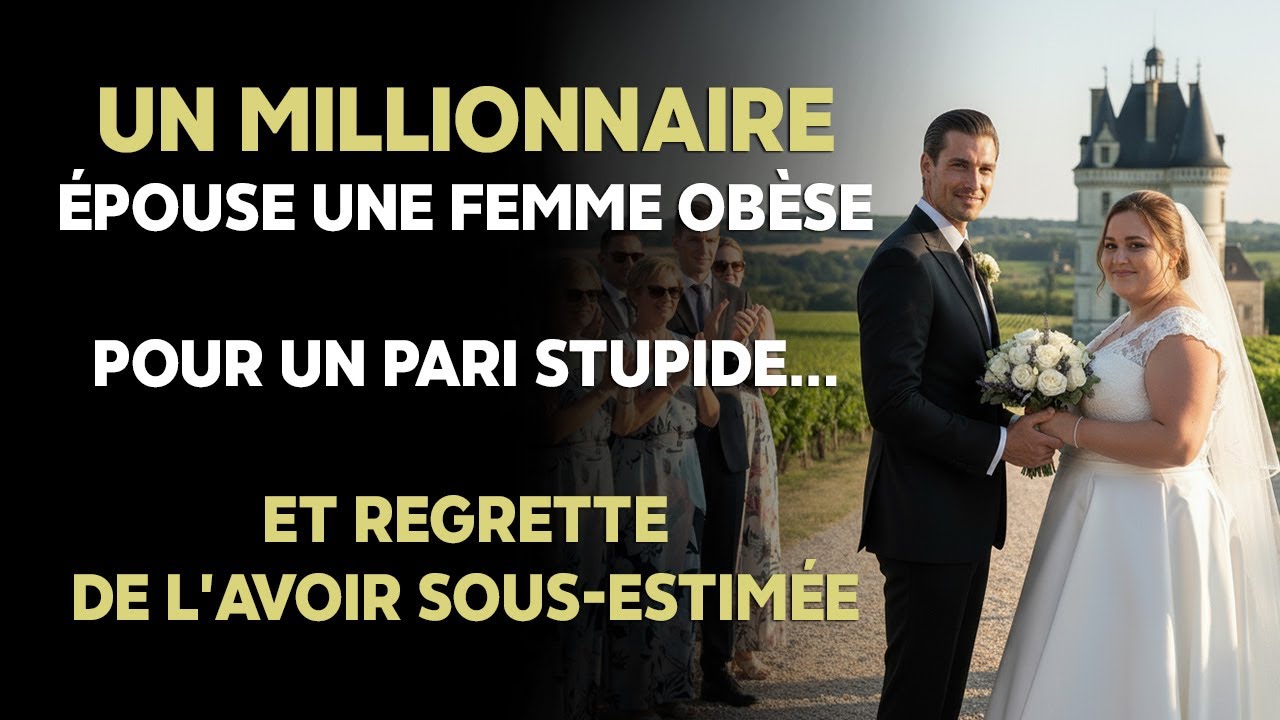 Un millionnaire épouse une femme ronde par pari… et le choc va tout changer