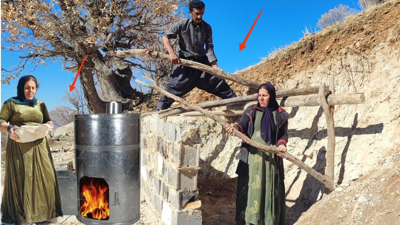 Empathy at the entrance of the magical cave for survival; firewood storage project