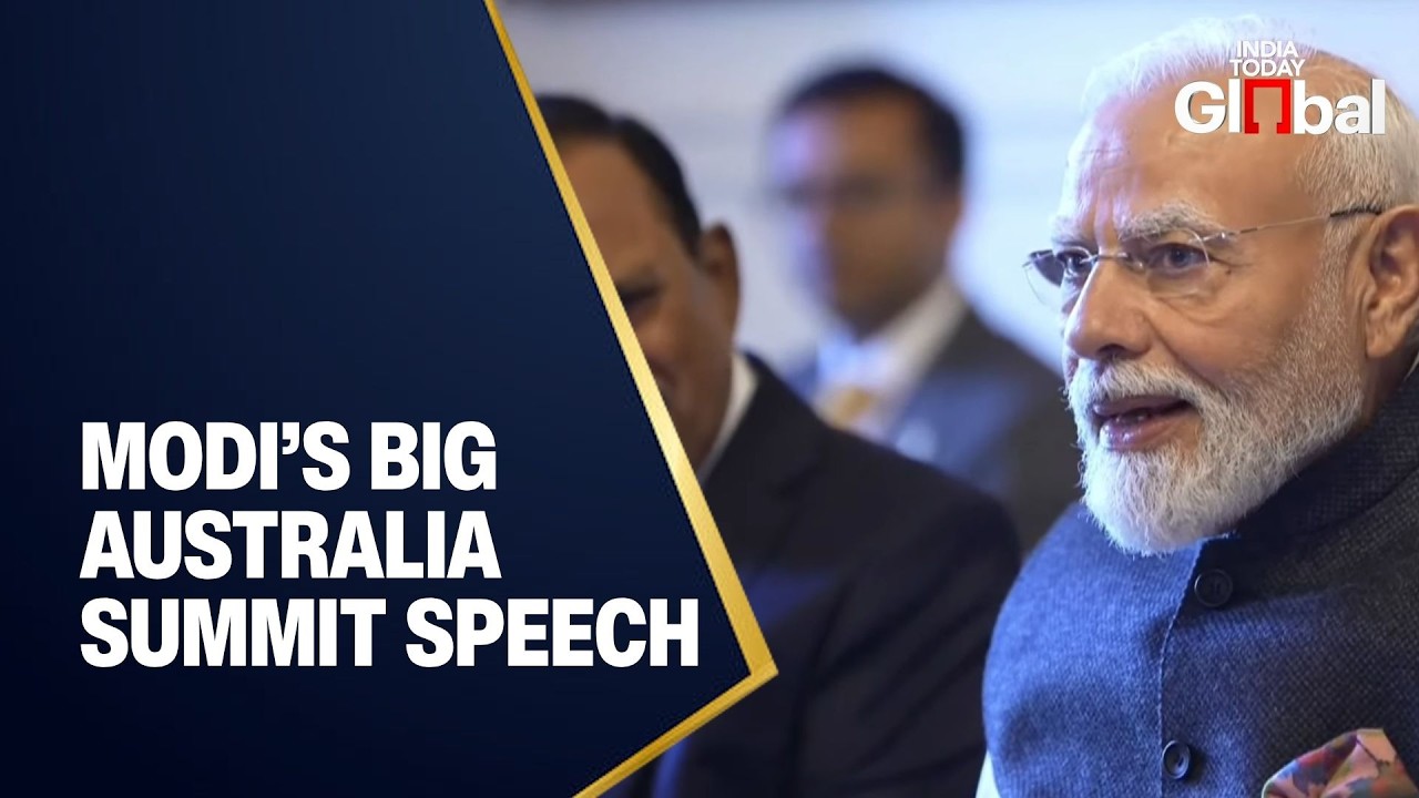 WATCH LIVE: PM Modi's Remarks at the Australia-India Annual Leaders' Summit