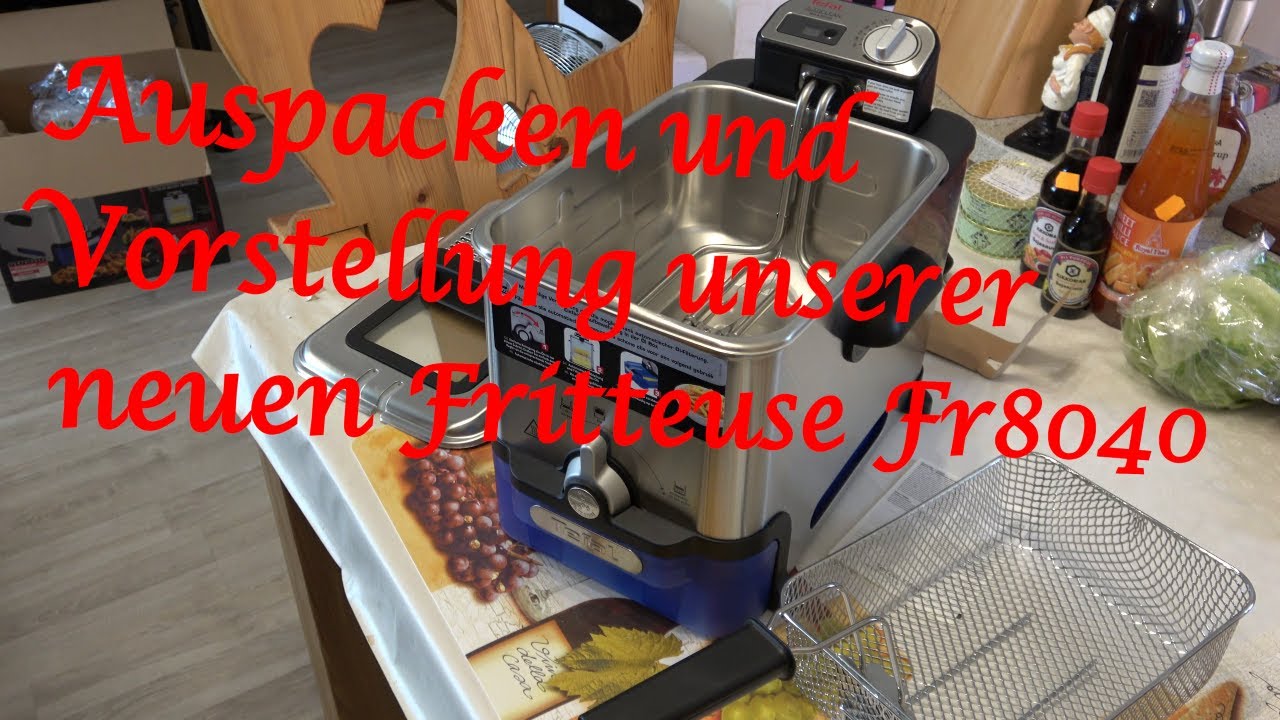 Auspacken und Vorstellung unserer neuen Fritteuse Fr8040 - Der Grilljunky 758