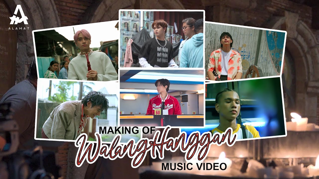 ALAMAT - [VLOG] Making of 'Walang Hanggan' M/V