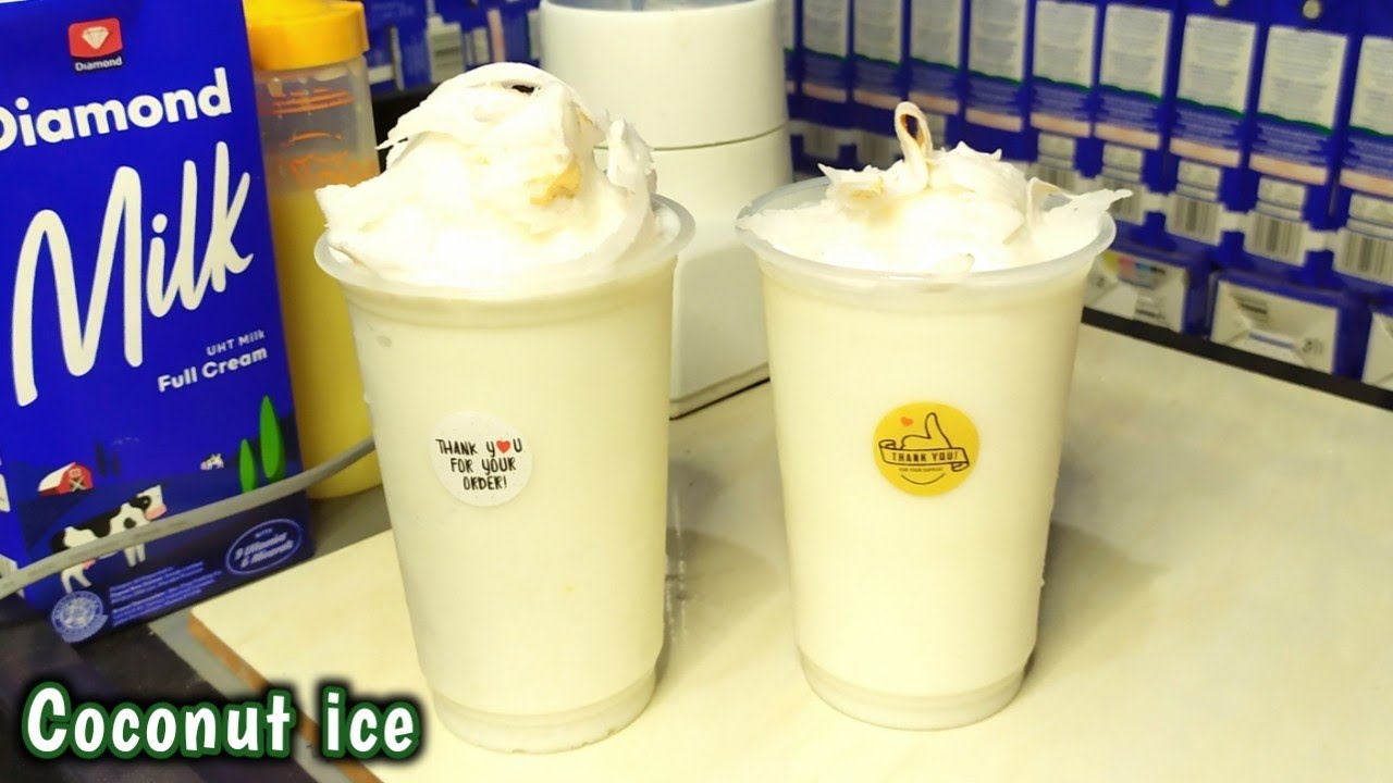 Es jus kelapa muda || ide usaha modal kecil menjanjikan